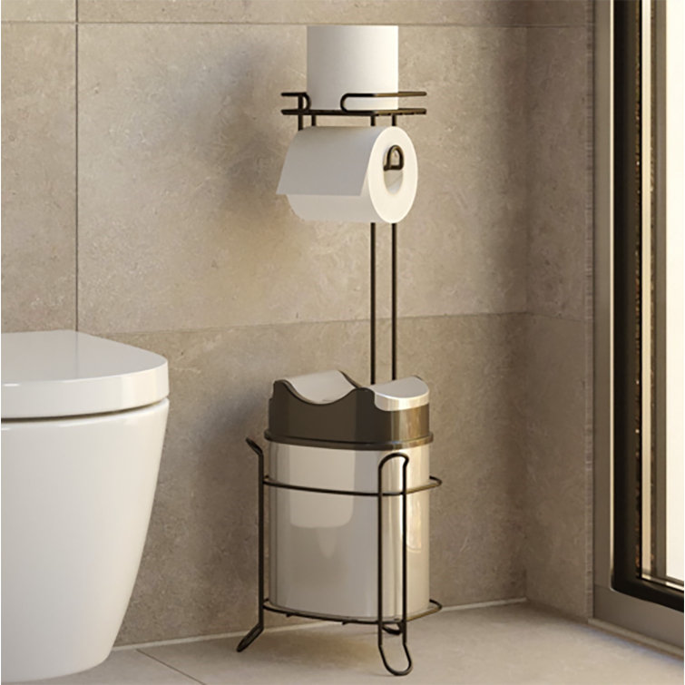 Rebrilliant Free Standing Toilet Roll Holder Wayfair.co.uk